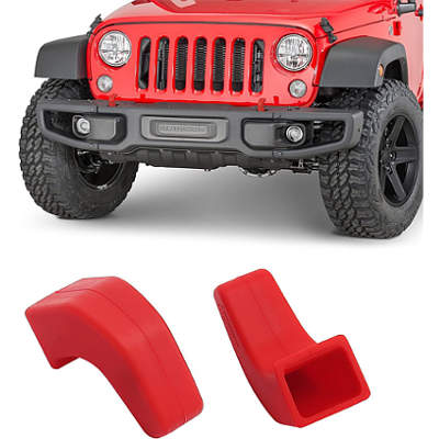 DKMGHT Factory Bumper Tow Hook Covers