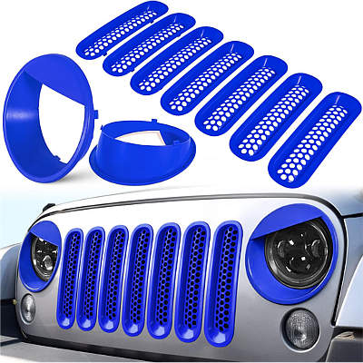 E-cowlboy Front Grille Mesh Inserts & Headlight Cover