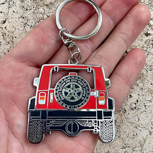 3dcrafter JEEP Wrangler Keychain keyring