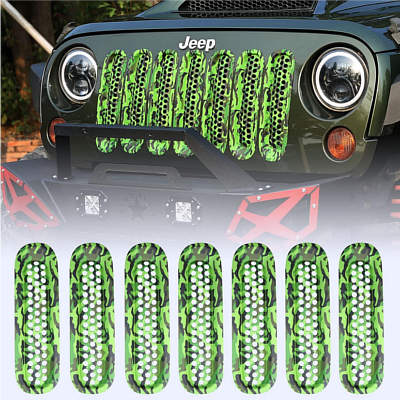 ROADER for Jeep Wrangler JK Grill Inserts