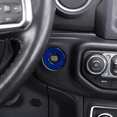 RT-TCZ JL Push Start Stop Button Cover Trim Decal