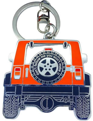 3dcrafter JEEP Wrangler Keychain Keyring