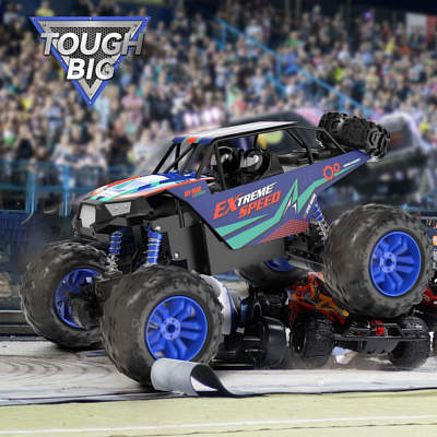 DEERC Off Road Monster Truck with Realistic Sound