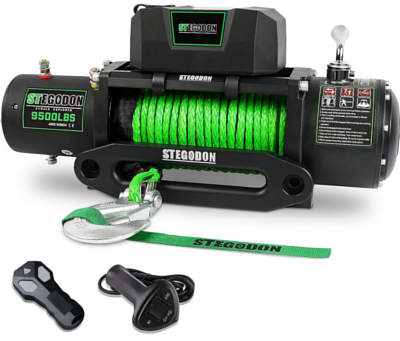STEGODON Waterproof Electric Winch 9500lb