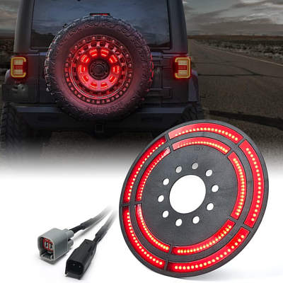 Xprite 14 Spare Tire Brake Light