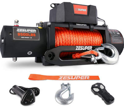 ZESUPER 9500 lbs Electric Winch Kit