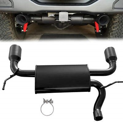 BoardRoad Exhaust Muffler System Dual Cat-Back