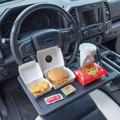 CarQiWireless Auto Car Steering Wheel Tray