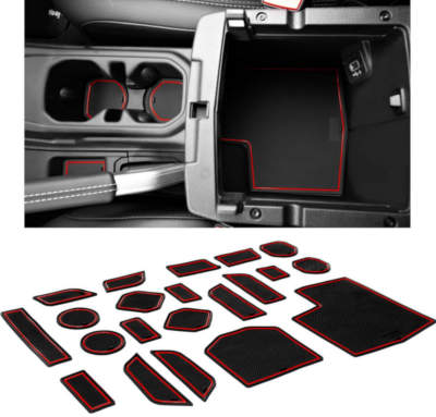 CupHolderHero Non-Slip Cup Holder Inserts Jeep Gladiator
