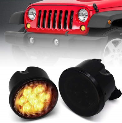 DKMGHT Turn Signal Lights Smoked Lens