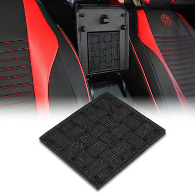HIBRONGO Elastic Grid Center Console Organizer