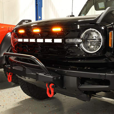 IAG I-Line Para-Hex Style Front Grille for Bronco 2021