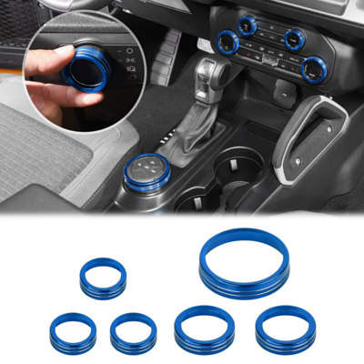 JWWY Air Conditioner Headlight Switch Knob Covers