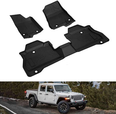 KIWI MASTER All Weather Mat Liners Front & 2nd 2 Row Seat