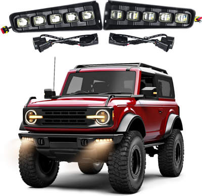 LEPZ LED Fog Lights Assembly