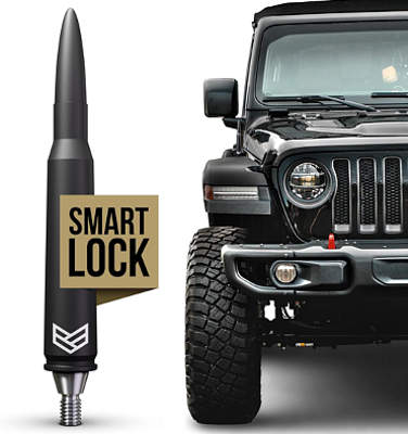 RONIN FACTORY - 50 Cal Bullet Antenna for Jeep
