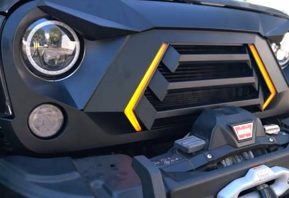 Bold Front Grill Upgrades for Tougher Jeep Wrangler