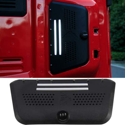 Tempsnow Tailgate Hidden Storage Box with Combination Lock and Light