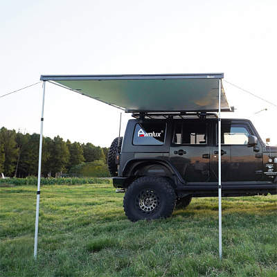 AWNLUX 4x4 Semi-Automatic Retractable Awning