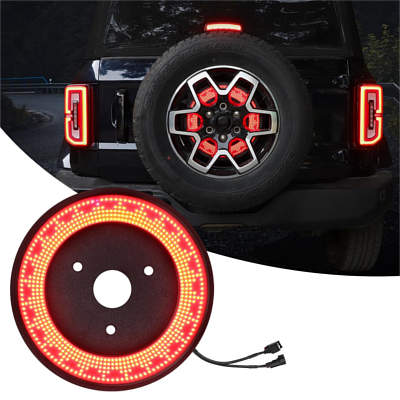 HIBRONGO Spare Tire Light 3rd Brake Light