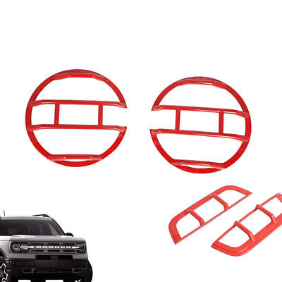 POETRYXIAO Headlight and Front Side Warning Lamp Cover