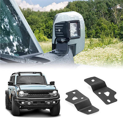 Wsays A Pillar Light Mounting Brackets