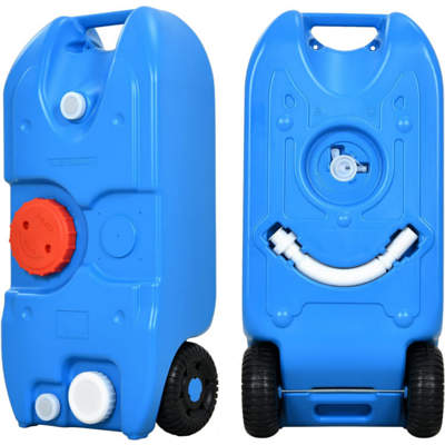 YITAHOME Portable Water Holding Tank with Large Wheels