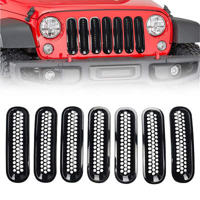 DKMGHT Front Mesh Grille Cover Guard Clip-in