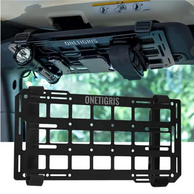 OneTigris Fiberglass Rigid MOLLE Panel Visor Organizer