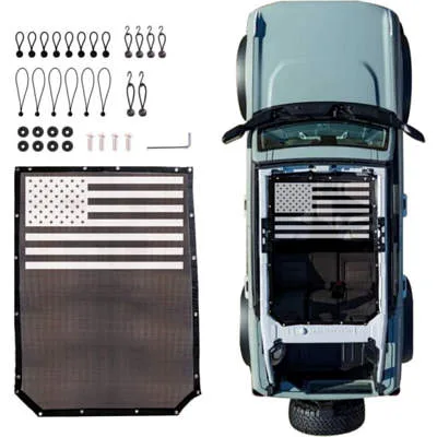 RERPRO Sunshade Bikini Top Roof Soft Mesh Net