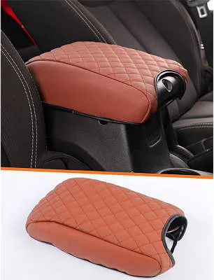 Savadicar Faux Leather Center Console Cover