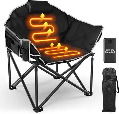 Slendor Oversized Heated Camping Chair