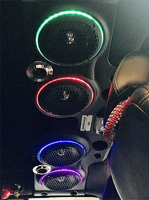 American Soundbar Luminous RGB LED Ring Light
