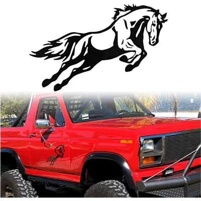 G Car Decorative Reflective Horse Sticker