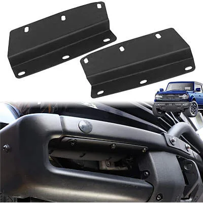 MSIZOY Front Bumper LED Fog Lights Mounting Bracket