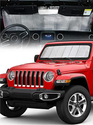 QMPARTS Upgraded Windshield Sunshade