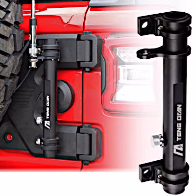 SHEAM Flag Pole Mount & CB Antenna Holder