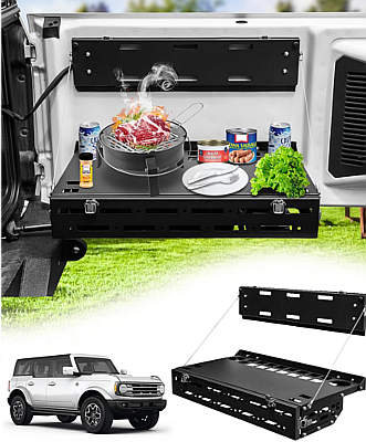 Sunsdrew Upgraded Tailgate Foldable Table