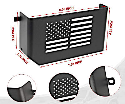 Z8 Metal Front Door Storage Box