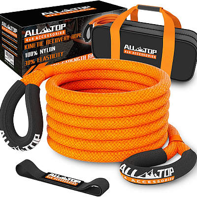 ALL-TOP Kinetic Recovery Rope Extreme Duty for 4x4 Offroad Vehicle