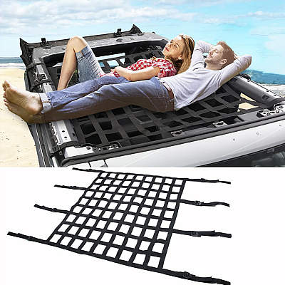 ANMOSVO Car Roof Net Hammock for Ford Bronco