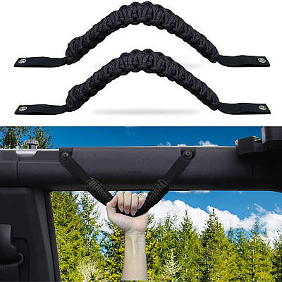 ANMOSVO Paracord Nylon Grip Handles for Bronco 6th Gen
