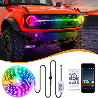ARMSKY Dream Color Front Grille Strip Light