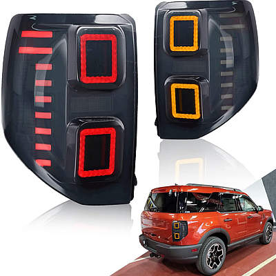 Archaic LED Tail Light Assembly for Ford Bronco Sport Base/Big Bend/Outer Banks/Badlands