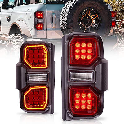 Archaic Tail Lights Assembly
