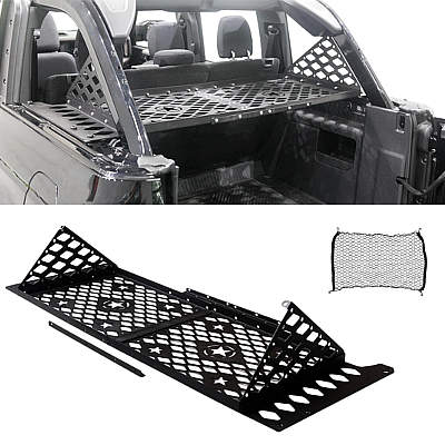 Fudatong Storage Trunk Shelf + Trunk Cargo Net for Bronco Hardtops
