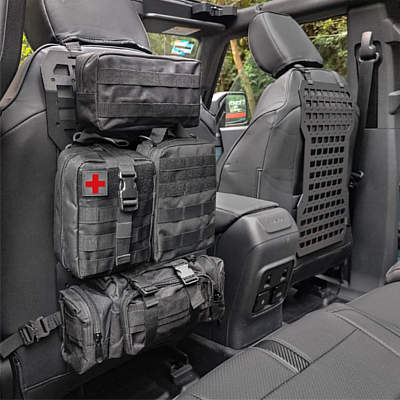 MAIKER Tactical Rigid Molle Insert Panel Seat Back Organizer