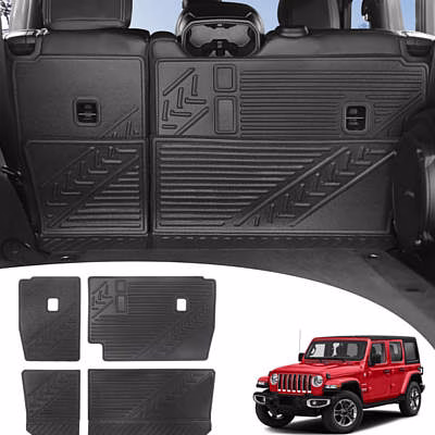 REFORM DESIGN Rear Seat Back Protectors Backrest Mat Wrangler JL