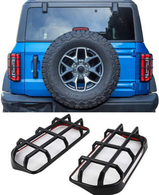 Savadicar Rear Brake Lamp Guards for Bronco SUV