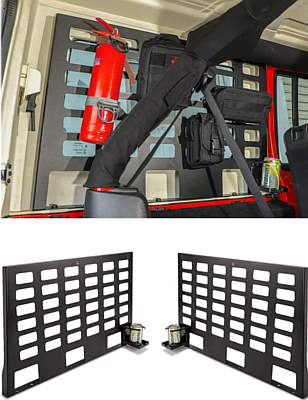 Savadicar Rear Window Side Storage Metal Racks